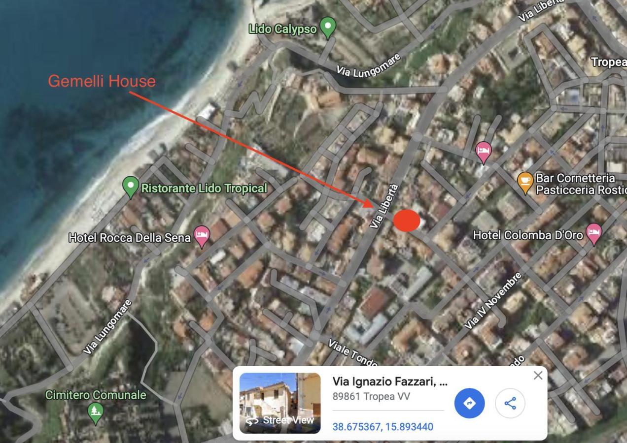 Gemelli House - City Center Tropea Kültér fotó